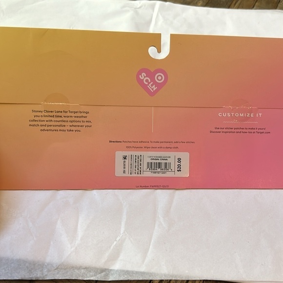 Stoney Clover Lane x Target Travel Sticker Patches NWT - Picture 6 of 6